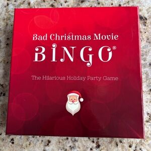 Bad Christmas Movie Bingo